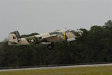 B-25 painted in Camo colors